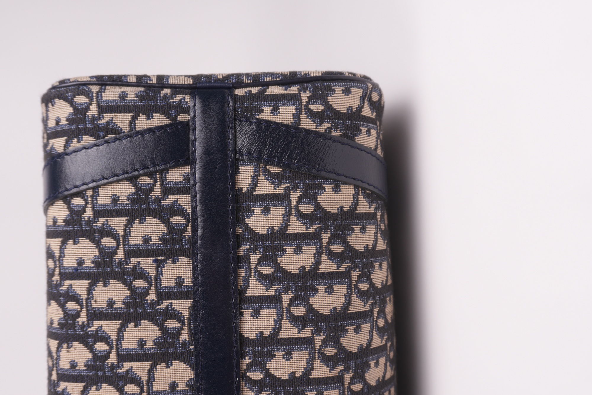 Christian Dior Trotter Canvas Mini Boston Bag - DSC02256