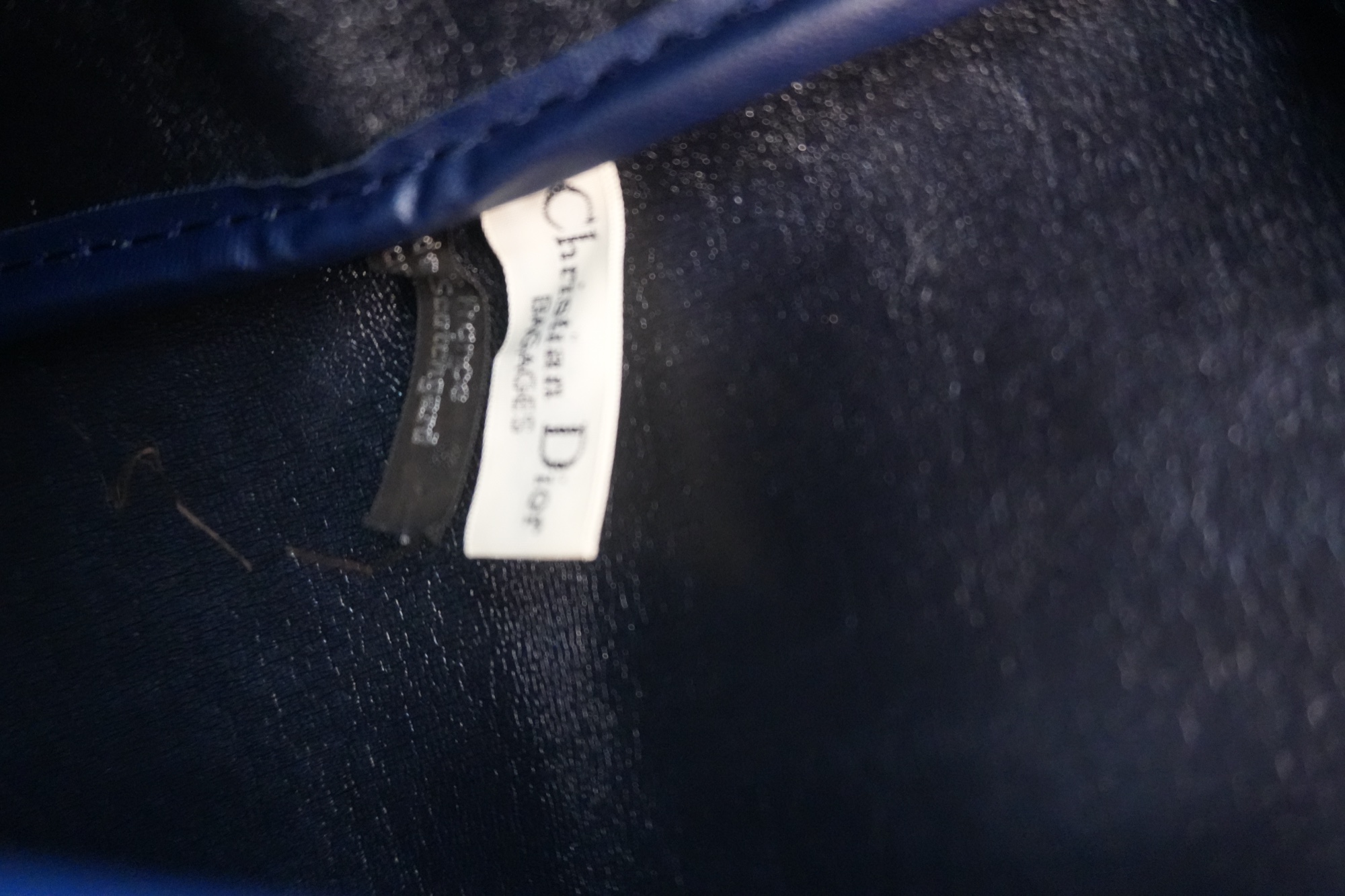 Christian Dior Trotter Canvas Mini Boston Bag - DSC02260