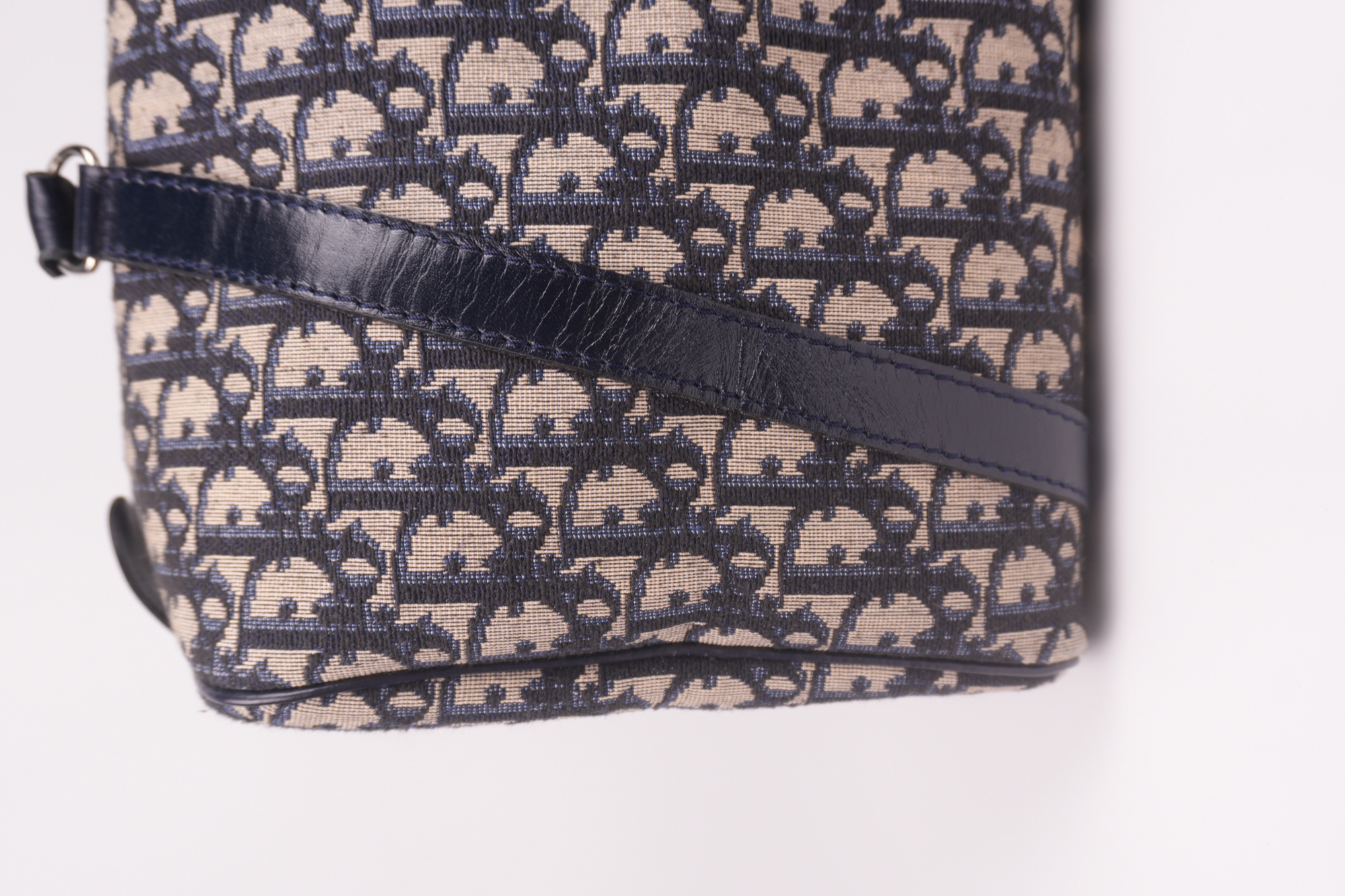 Christian Dior Trotter Canvas Mini Boston Bag - DSC02255