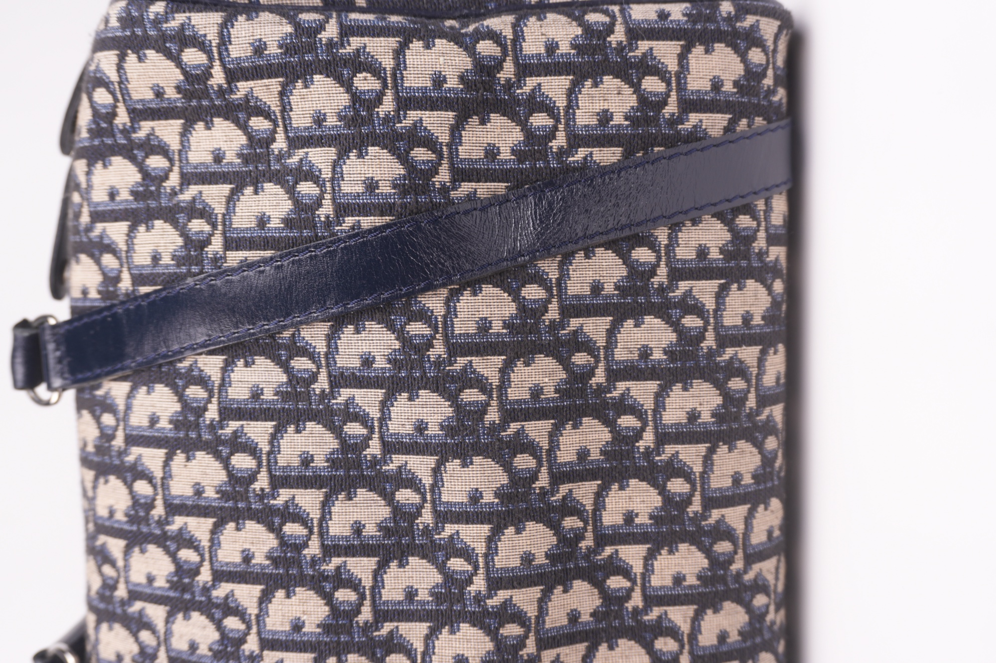 Christian Dior Trotter Canvas Mini Boston Bag - DSC02254