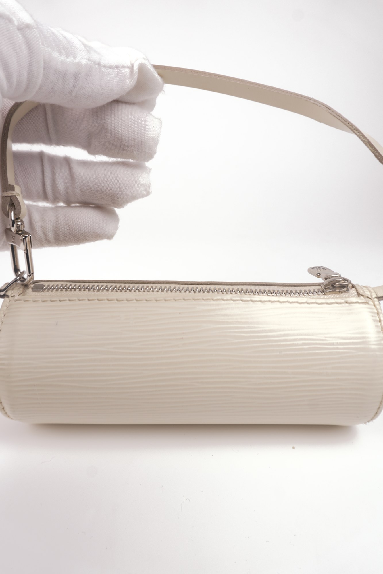 Louis Vuitton Epi Soufflot Handbag with Mini Papillon Pouch