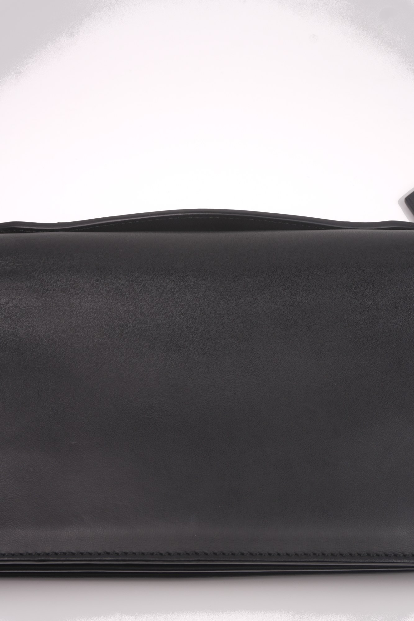 Fendi Zucca FF Embossed Leather Clutch Bag